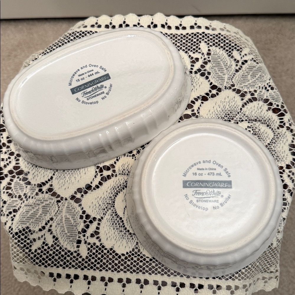 Corning Corelle - Oval Individual Covered Casserole & Round Bakeware Dish - Picture 6 of 8
